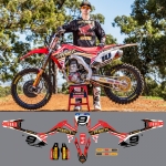 Penrite Oil Company launch replica graphics kits for Honda CRF range