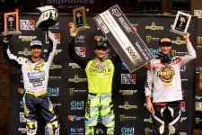 Dual podiums for Penrite Honda Racing in Sydney Supercross thriller