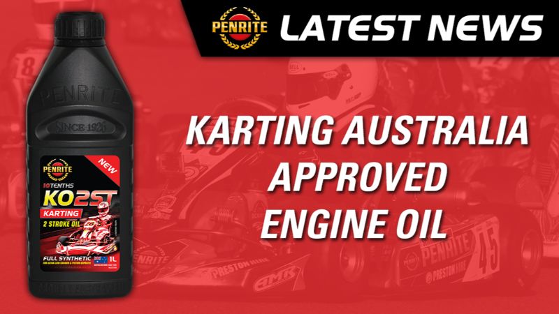 Penrite 10 Tenths KO2ST Oil, Officially Karting Australia Approved!