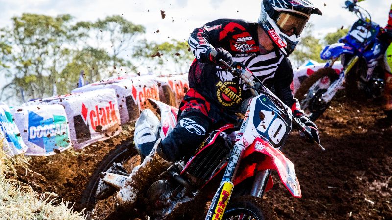 Penrite Honda relinquishes championship lead at Round Two of the Australian Supercross Championship