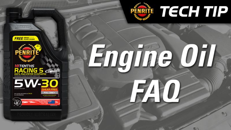Hughesy&#039;s Tech Tip - Frequently Asked Questions on Engine Oils