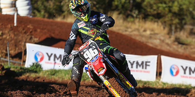 Wounded Webster Maintains Fifth in MX2 Championship