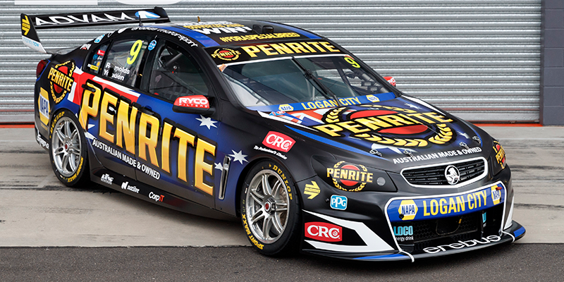 Australian-themed livery for Reynolds