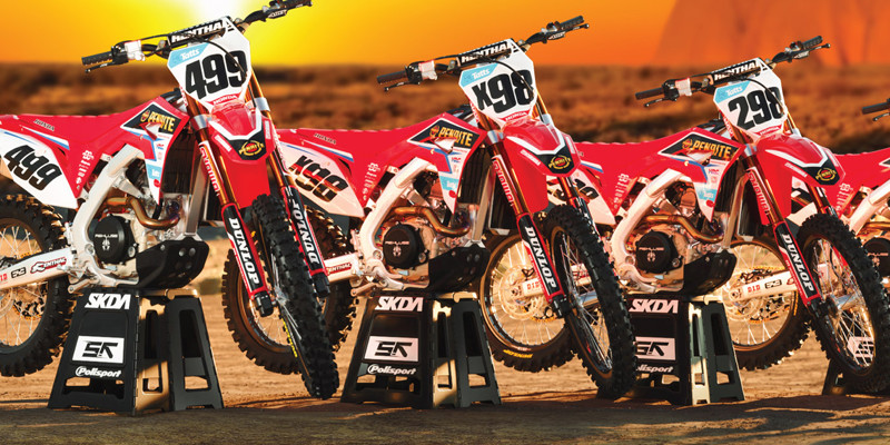 Penrite Honda Racing Desert Team takes aim for the first FINKE