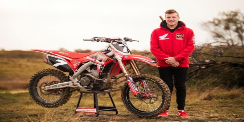 PENRITE HONDA RACING SIGNS BRADLEY TAFT FOR AUSTRALIAN SUPERCROSS