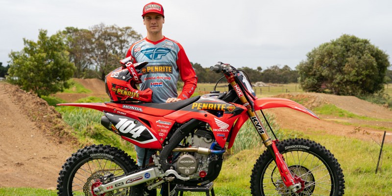 Penrite Honda Racing's Luke Clout returns to racing in Australia