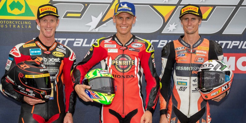 Race win and Round Podium for Herfoss to open new ASBK season 