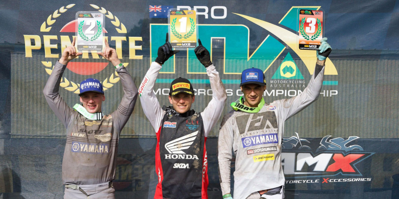 Webster Sweeps Pirelli MX2 at Wonthaggi - Penrite ProMX Round 1