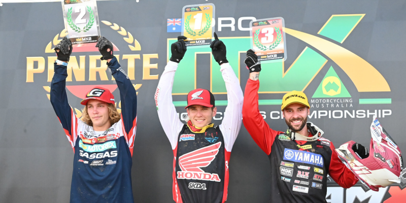 Webster Dominates Penrite ProMX MX2 Class