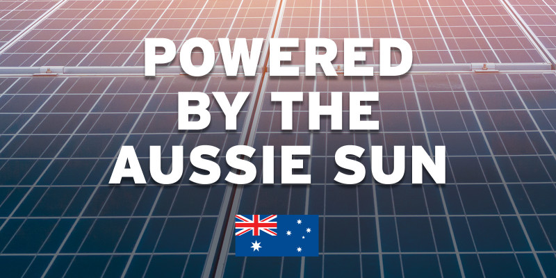 Powered by the Aussie Sun