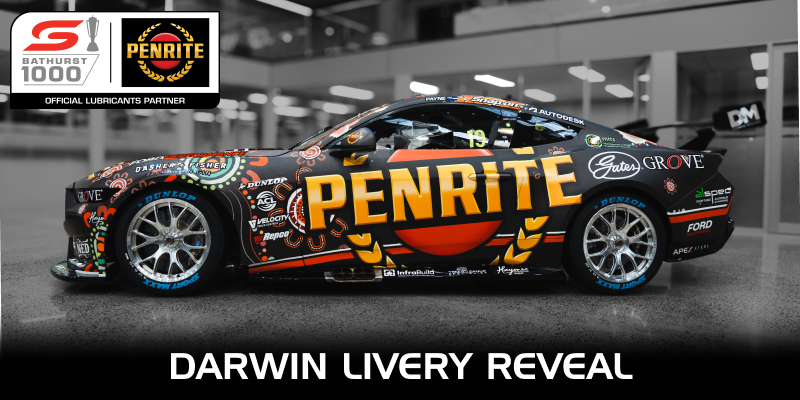 PENRITE RACING UNVEILS DARWIN LIVERY 