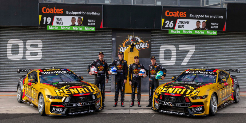 Penrite Racing unveils Black and Gold  for Bathurst 1000