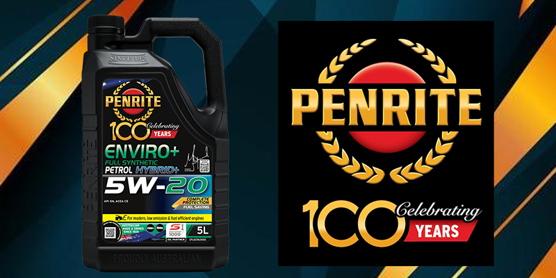 Penrite Oil Celebrates 100 Years of Excellence with New Commemorative Logo