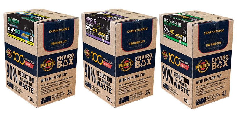 Driving Sustainability Forward: Penrite’s New 10L Enviro Box™ Revolutionises Lubricant Packaging