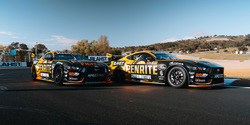 Penrite Launches Penrite Automotive at Bathurst with Striking Black Gold Livery