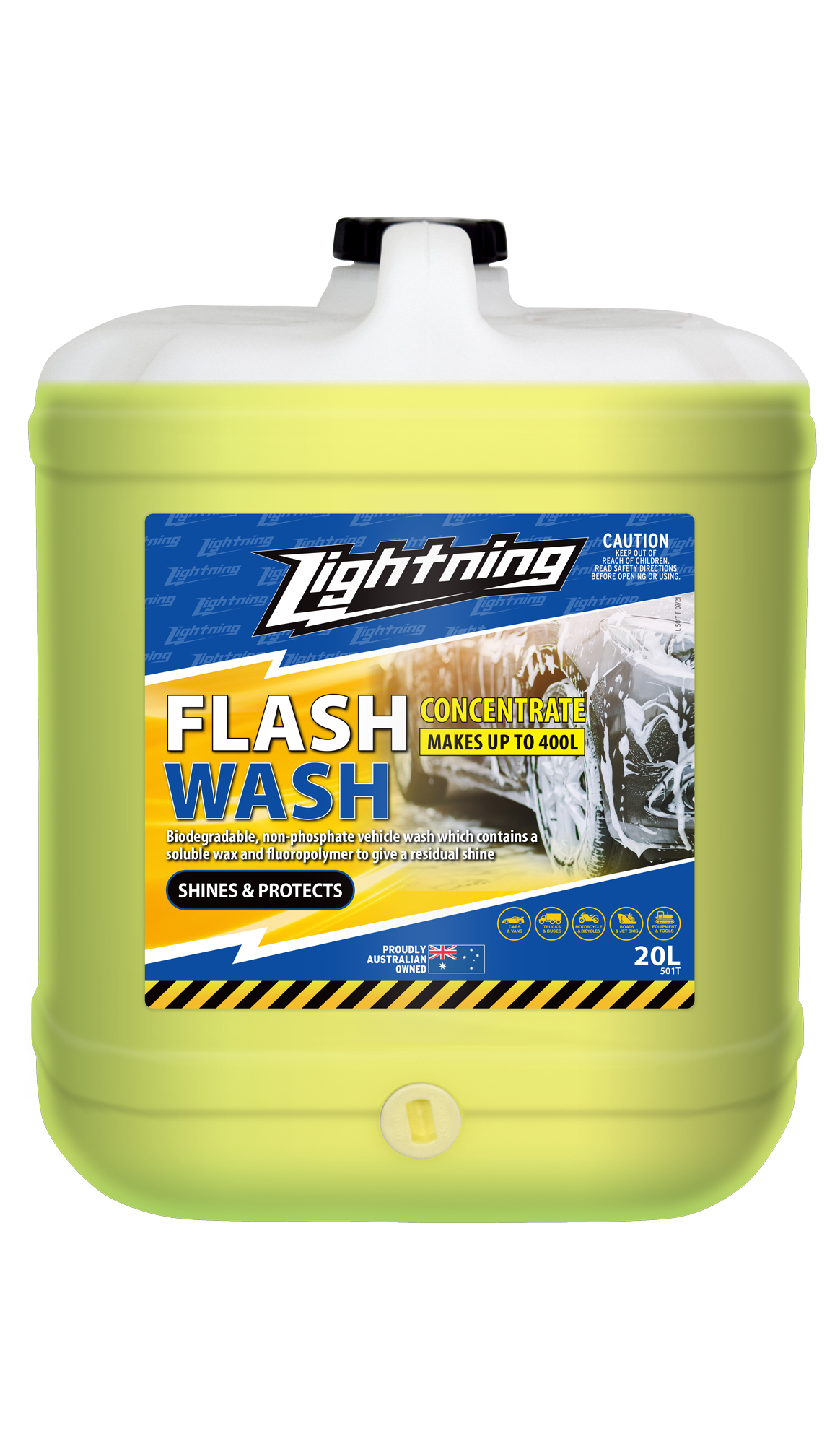 LIGHTNING FLASH WASH VEHICLE CLEANER Penrite Oil