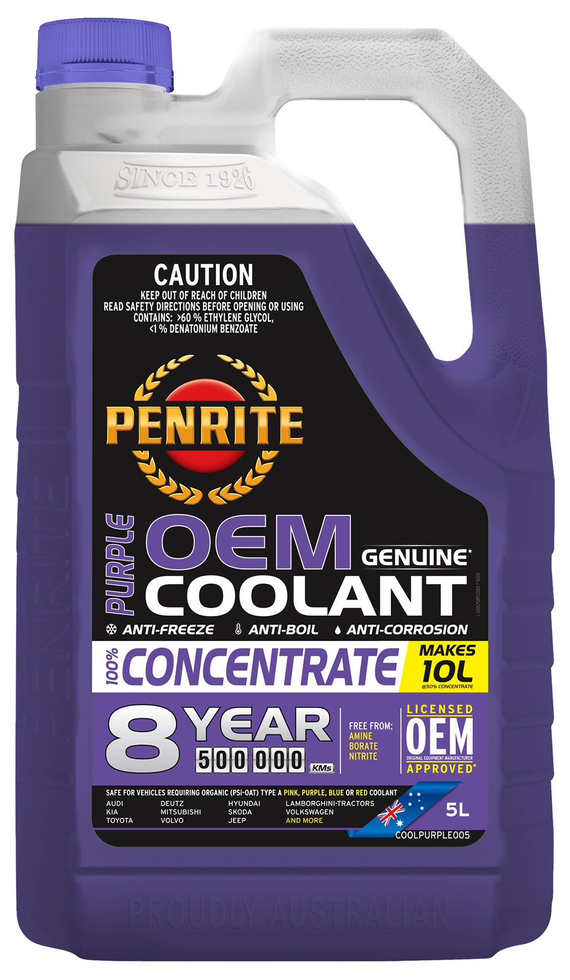 PURPLE OEM COOLANT CONCENTRATE