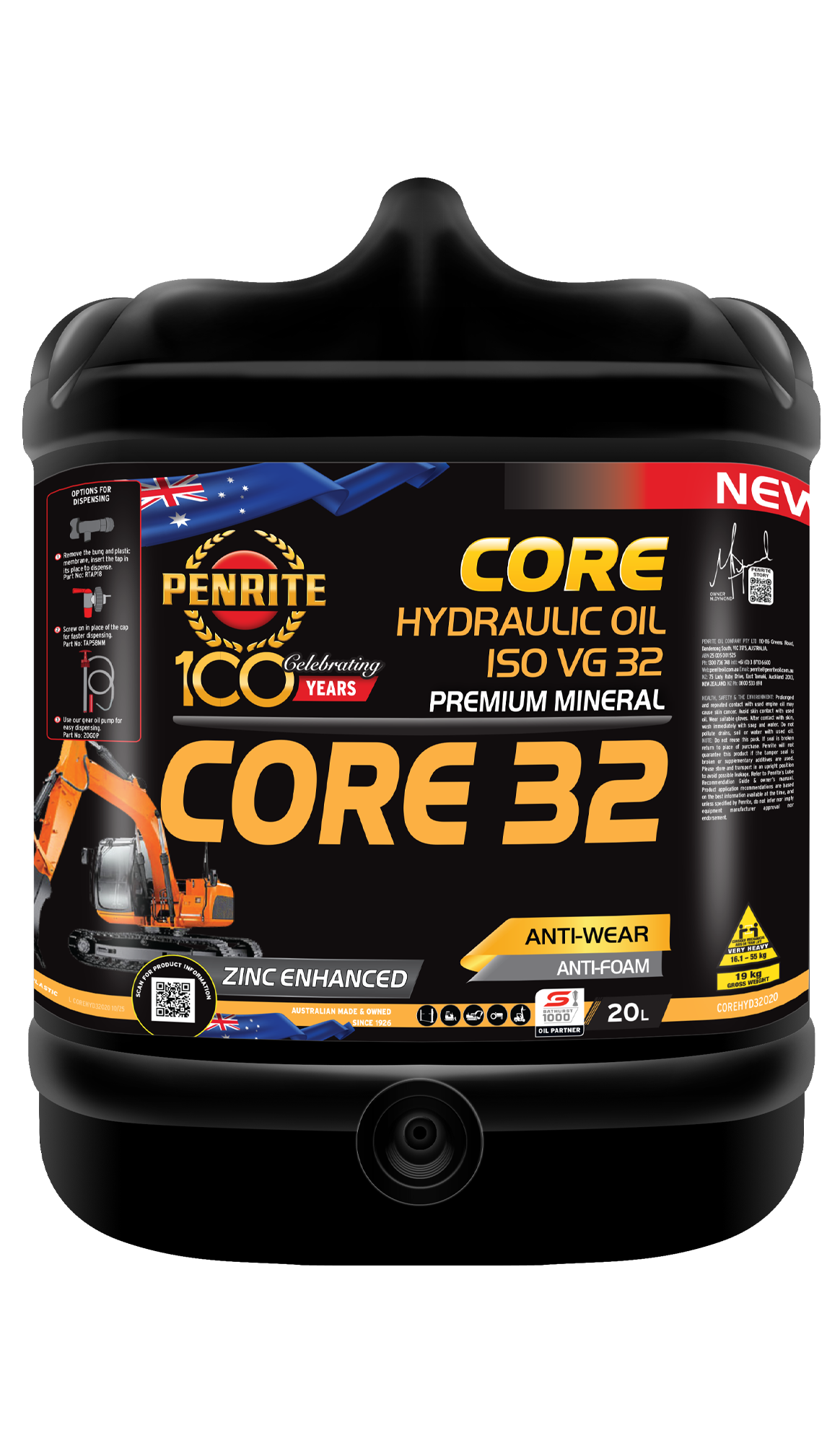 CORE HYDRAULIC 32 (Mineral)