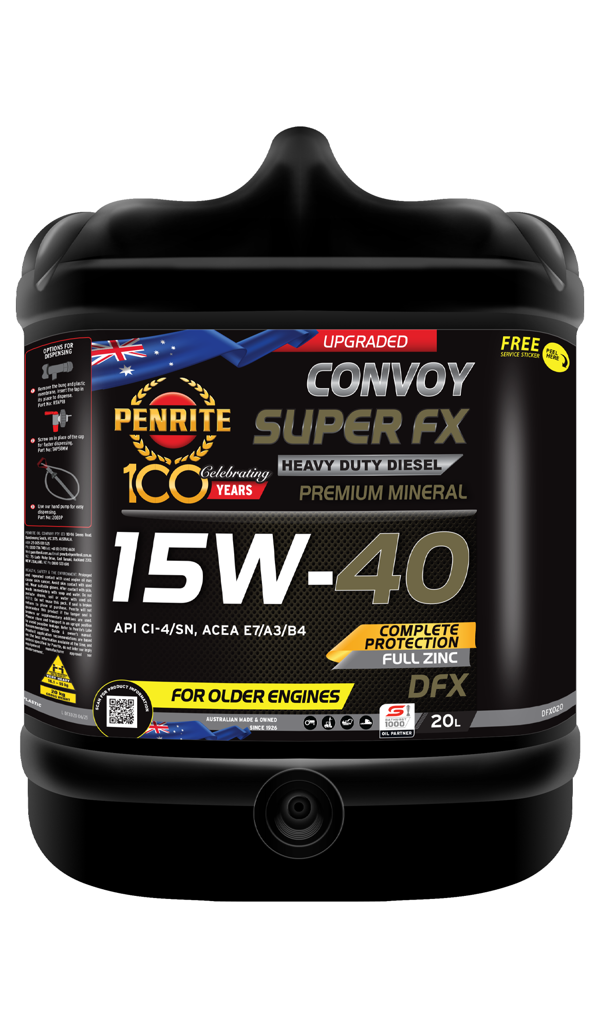 CONVOY SUPER FX 15W-40 (Premium Mineral)