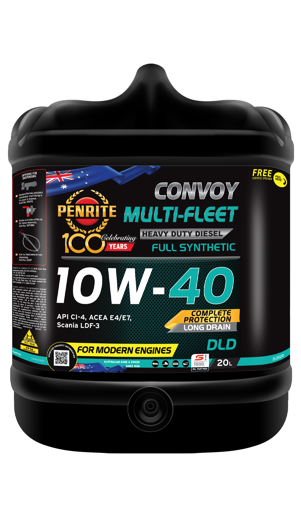 CONVOY MULTI-FLEET DIESEL 10W-40 (Synthetic)