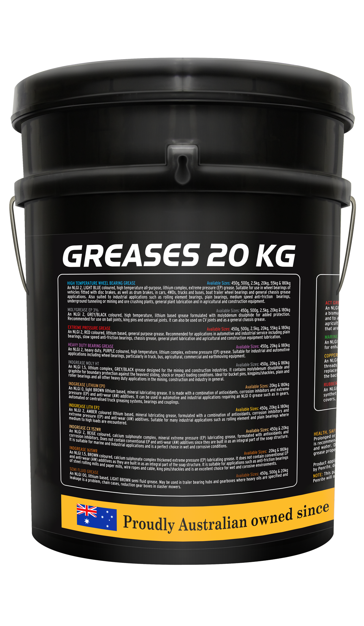 MOBILUX EP 023 LITHIUM GREASE FOR MANUAL STEERING BOX & TRANSMISSIONS