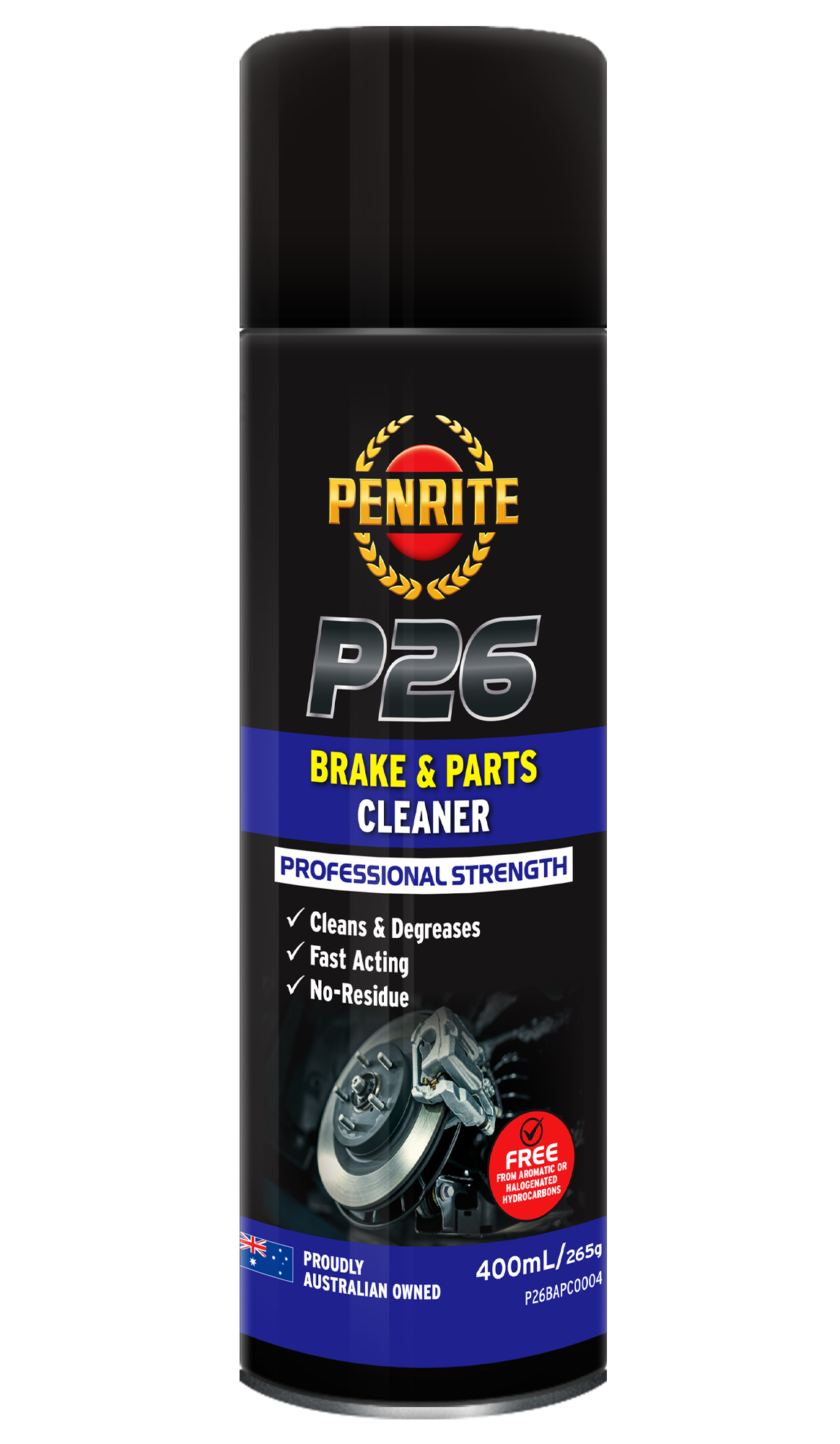 P26 BRAKE & PARTS CLEANER AEROSOL 400ml