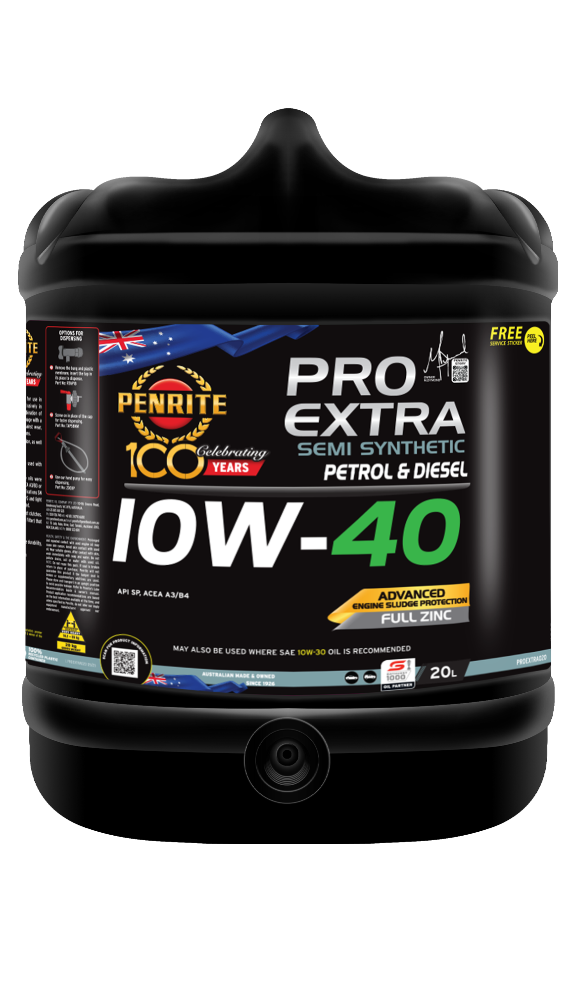 PRO EXTRA 10W-40 (Semi Syn) (TRADE ONLY) | Penrite Oil