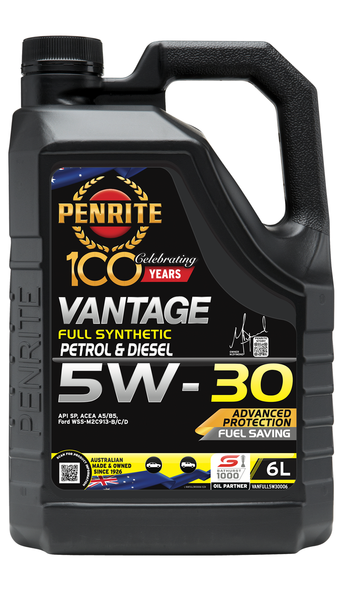 VANTAGE FULL SYNTHETIC 5W-30